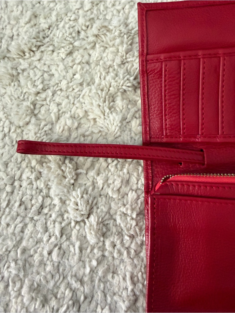Saphan Stanley Crossbody in the rare color lipstick - Picture 8 of 9